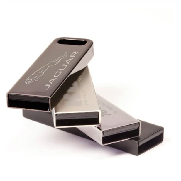 Metal USB Flash Drive Flash Memory Stick 512MB-128GB Bulk Wholesale Pendrive USB 2.0 Memory Stick Custom Logo