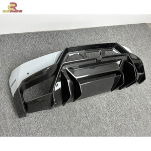 Nuevo Parachoques Trasero LP610-4 de Fibra de Carbono Parcialmente Seca, Estilo Vorstein, Envasado al Vacío, Tejido Twill Brillante, Repuesto para - Product Image 2