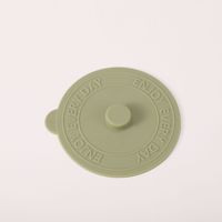 Socan ménage créatif haute température résistance Simple couleur Silicone tasse couvercle Silicone tasse couverture