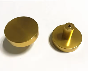 モダンな亜鉛合金キャビネットハンドルノブワードローブドアキッチン引き出しフィンガー引きキッチンキャビネット外装家具用 - Product Image 6