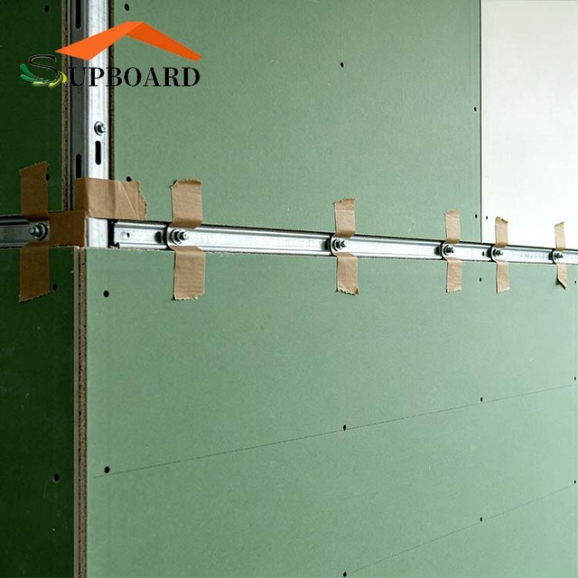 Modern Waterproof Moisture Resistant Paper Faced Stainless Steel Plasterboard Indoor Building Substrate