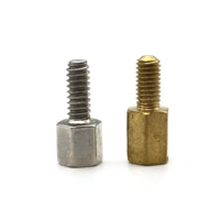 Brass Stainless Steel Alloy Titanium Hex Standoff Spacer M2-M5 PCB Screw Nut M/F Threaded Gold Finish