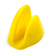 Accessoires de barbecue mitaines de four gants de cuisson en Silicone mitaines de doigt poignées résistant à la chaleur support de marmite gril gants de barbecue ventes directes d'usine
