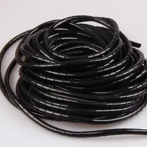 Cabo PE para mangas, ferramenta de proteção de fios e cabos, 6mm 8mm 10mm 12mm 15mm 24mm 30mm, faixa de envoltório em espiral