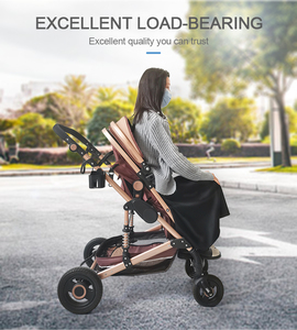 Nuevo diseño Cochecito de bebé Coche Con <span class=keywords><strong>Moises</strong></span> Para Bebe 2 años Cochecito de bebé de viaje <span class=keywords><strong>plegable</strong></span> Cochecito de bebé de fácil plegado - Product Image 5