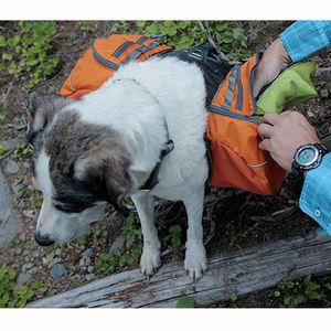 Perro Senderismo Perro Mochila Arnés Portador de mascotas Mochila Arnés Bolsa de sillín Arnés Alforja con bolsillos laterales de seguridad reflectantes - Product Image 6