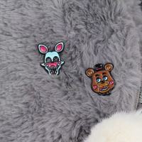 En gros, Nouveauté : Pins de revers en métal émaillé souple, motifs animaux de dessin animé colorés, mignons et tendance, badges artisanaux en métal, souvenirs