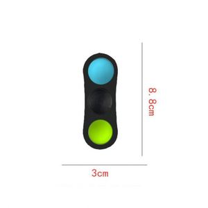Mini Gyro en Silicone Rotatif, Cube Volant Portable, Tri-Finger Pop Spinner, Jouet Anti-Stress Promotionnel - Product Image 5