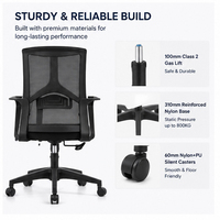 Chaise de bureau en gros confortable, pivotante, ergonomique et de style antique