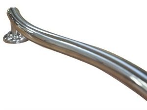 Heavy Duty Bathroom Handrail S Design 304 Stainless Steel Corrosion Resistant Safety <b>Rail</b> <b>Wall</b> <b>Mounted</b> Grab Bar for Elderly - Product Image 2
