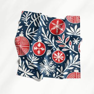 Écharpe en soie respirante et douce au toucher avec logo imprimé pour la protection solaire estivale à la plage, idéale pour les vacances à la station balnéaire et les voyages. - Product Image 6