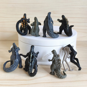 Set de 8 Figuras de Acción de <span class=keywords><strong>Godzilla</strong></span> en PVC, Mini Figuras de <span class=keywords><strong>Godzilla</strong></span>, Modelo de Adorno, Micropaisaje, Muñeco - Product Image 3