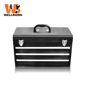 119PCS Four-Layer Iron Box Portable Auto Repair Hardware Tool <strong>Set</strong> With Drawers Multifunctional Waterproof OEM Customizable - Product Image 2