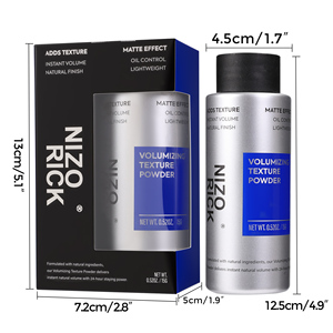 Polvo Estilizador NIZORICK, Polvo Texturizador para Dar Volumen al Cabello, Polvo para Peinar, Polvo para Dar Textura al Cabello, Logotipo Personalizado - Product Image 6