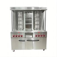 Shawarma Barbecue Grill Charcoal Fire Kebab Tandir Sur Support Biak Bileme Poti Soporte Para Plaque De Service Moteur Rotatif