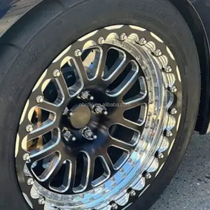 ล้อ beadlock 17-18นิ้วล้อ beadlock 5X112 5X114.3 5X120สำหรับ Nissan <span class=keywords><strong>GTR</strong></span> M340i BMW F82 racers ปิ๊กอัพ GR Supra ออกแบบได้ตามต้องการ - Product Image 4
