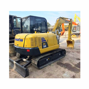 Marque d'occasion Mini pelle sur chenilles Komatsu PC56MR 5-6 tonnes Poids en ordre de marche Modèle Caterpillar 320D - Product Image 1