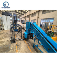 Máquina Automática Horserider para Reciclaje de Plástico de Desecho, 1000 kg/h, con Motor y Control PLC, para Extracción de Agua y Apertura de Pacas de PP