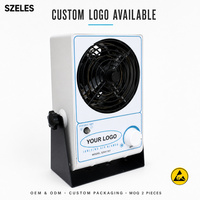 Ventilateur ioniseur ESD Ventilateur ionisant de bureau Équipement antistatique Ioniseur électrostatique pour électronique Ventilateur souffleur d'air industriel