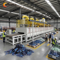 Système de recyclage intégré de modules solaires SUNY ZY-PVR-F60, décomposition thermique, récupération des métaux, extraction des matériaux précieux