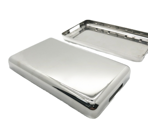 ฝาหลังโลหะสีเงินหนาสำหรับวิดีโอ 5/6/7/คลาสสิค 80GB-512GB พร้อมเคสแบตเตอรี่ - Product Image 1