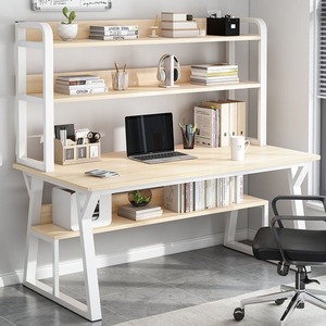 Mesa de oficina de madera maciza moderna de alta calidad, diseño simple para estudio en casa o trabajo, muebles a buen precio - Product Image 1