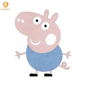 แผงผนังเล็กๆรูปหมู<span class=keywords><strong>น้อย</strong></span>จอร์จเป็นมิตรต่อสิ่งแวดล้อมทันสมัยสำหรับตกแต่งห้องของเด็ก - Product Image 2