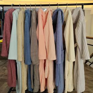 Peignoirs de bain femme col en v dames vêtements de <span class=keywords><strong>nuit</strong></span> doux Logo personnalisé luxe Peignoirs <span class=keywords><strong>SPA</strong></span> Robe <span class=keywords><strong>hôtel</strong></span> peignoir femmes robe de <span class=keywords><strong>nuit</strong></span> - Product Image 6