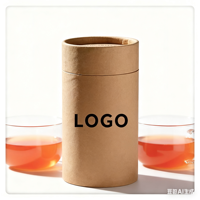 Emballage de tube de papier de carton imprimé par logo de boîte ronde de cylindre personnalisable pour le bidon cylindrique de cadeau ou de cosmétiques