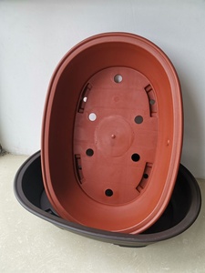 Chine <span class=keywords><strong>pas</strong></span> <span class=keywords><strong>cher</strong></span> grande taille forme ovale bonsaï pots pots d'arbre pots de fleurs - Product Image 6