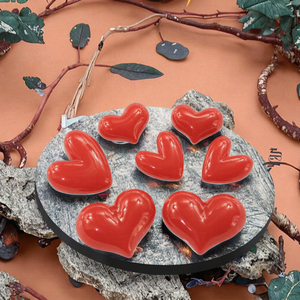 คาโบชองเรซิ่นรูปสัตว์ขนาดเล็ก ระบายสีด้วยมือ ลายการ์ตูนนามธรรม ด้านหลังแบน สำหรับงาน Scrapbooking DIY เครื่องประดับ งานฝีมือ ตกแต่ง - Product Image 3