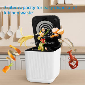 Nouveau composteur électrique pour cuisine 3L, broyeur de déchets alimentaires intelligent compact pour la <span class=keywords><strong>maison</strong></span> avec faible niveau sonore - Product Image 5