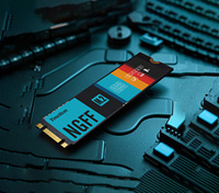 SSD NGFF Campuran Kecepatan Rendah Bekas Ymeiton 2280 OEM 128G 256G 512G 1TB untuk Desktop Laptop Internal Solid State Disk NGFF