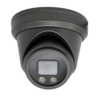 Tourelle métallique OEM 7/24 Caméra IP colorée 8MP 4K F1.0 Caméra réseau POE 2.8mm SONY415 Détection humaine Hik Plug-Play NDAA