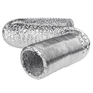 Nhà Máy bán hàng trực tiếp tùy chỉnh lá nhôm không cách nhiệt ống thông gió ống thông gió nhiệm vụ nặng nề ống thông gió - Product Image 2