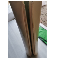 Rembourrage de protection pour les cadres de terrain de padel | Coussins de sécurité anti-chocs pour les poteaux et les coins | Conception étanche