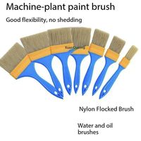 Pinceaux de peinture industriels Shenzhou DIY Grade, manche triangulaire, poils en nylon plastique, personnalisables OEM, garantie 3 mois