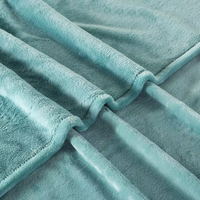 100% Micro peluche polaire microfibre velours couverture plus douce canapé flanelle couverture