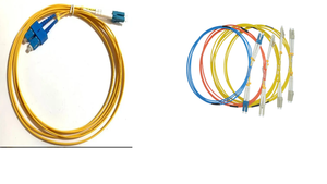 สายไฟเบอร์ออปติกแบบแพทช์คอร์ด 1ม.-10ม. 1310/1550nm LC UPC ต่อ SC UPC สายเคเบิล FTTH - Product Image 2