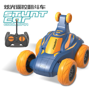 <b>Remote</b> <b>Control</b> Car With Lights Music Stunt Rechargeable 360 Degree Rotation Indoor Outdoor Electric <b>Toy</b> For Kids Age 5 7 Years - Product Image 5