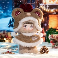 Authentique HI TOY Nommi Série Veille de Noël Merveilleuse Boîte Mystère en Peluche Figurine Décorative Modèle Boîte Mystère Tendance pour Cadeau