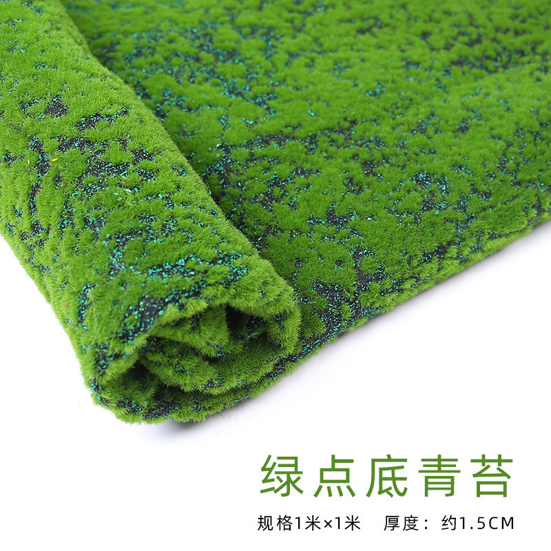 Musgo de fondo verde aprox (1M * 1m)