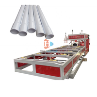 Máquina de tubo de PVC de plástico completamente automática, máquina de enchufe de tubo de PVC