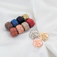 En Gros 29 Couleurs Or Argent Épingles de Sûreté Magnétiques Anti-Accroc pour Foulard Hijab Accessoires Musulmans Forts Aimants Clips Broche pour Femmes