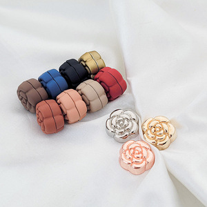 Оптовая продажа, 29 цветов, золотые и серебряные магнитные булавки для хиджаба, шарфа, сильные магнитные мусульманские аксессуары, зажимы, брошь для женщин - Product Image 6