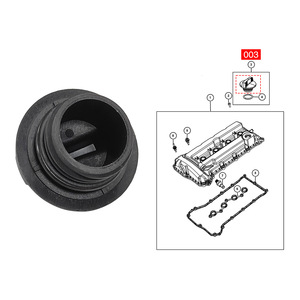 Tapa de aceite 53010654AA 53013775AB 53013775AA para reparación de motor Jeep Dodge Chrysler, pieza de repuesto - Product Image 1