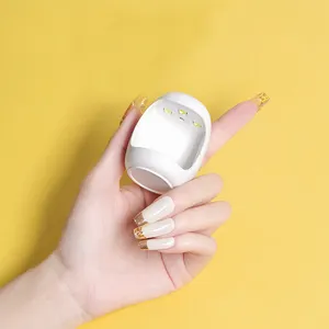УФ Светодиодная лампа для ногтей, оптовая продажа, Сушилка для ногтей, вылеченная гель-наклейка для ногтей, мини-лампа для отверждения гель-лака, настольная УФ-лампа для салона