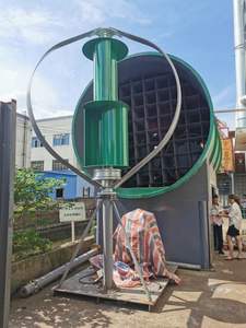 1000 W טורבינת רוח ציר אנכית סנאי כלוב סוג Q, כדור סוג. רועש נמוך יעילות גבוהה - Product Image 3