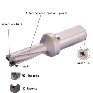 Inserto per puntini per trapano in acciaio serie SP/WC per torni per macchine ad acqua CNC per 2D 3D 4D 5D U trapano 13mm-50mm - Product Image 5