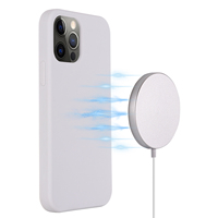 Étui de téléphone portable en TPU doux au toucher, antichoc, magnétique, compatible avec la recharge sans fil, facile à nettoyer, pour 12 13 14 15 Pro Max